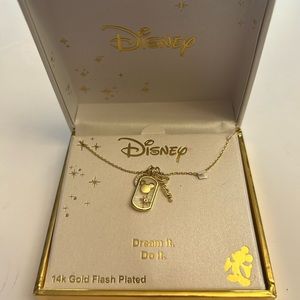 Disney Gold Flash Plated Necklace: Mickey Mouse-Dream it. Do it.